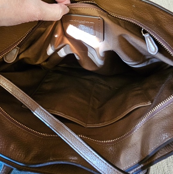 Coach Leather Tote - Picture 10 of 12